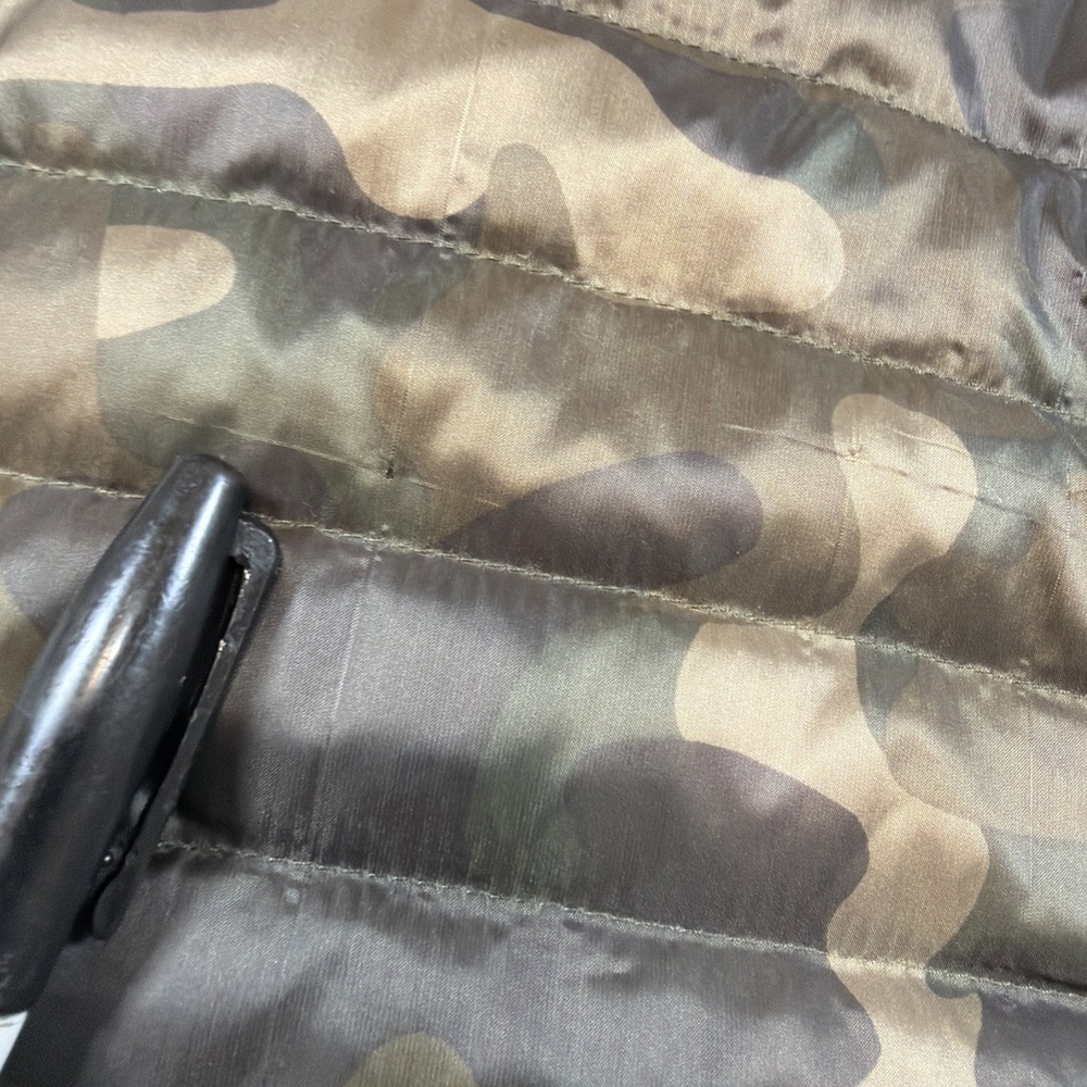 Eddie Bauer Vest Men 2XL Green Camo EB650 Down Insulated Full Zip Puffer Outdoor - Picture 9 of 9